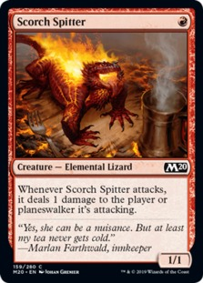 MTG Card: Scorch Spitter