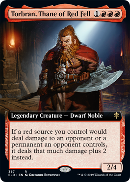 MTG Card: Torbran, Thane of Red Fell