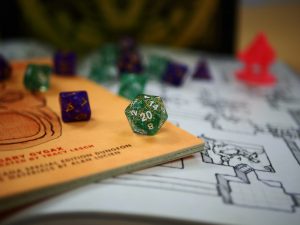 D20 on Book