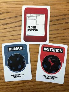 The Thing: Infection at Outpost 31 - Blood Sample Cards