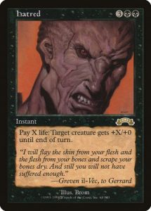 Hatred - MTG Card