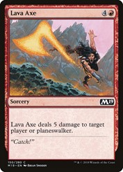 Lava Axe - MTG Card